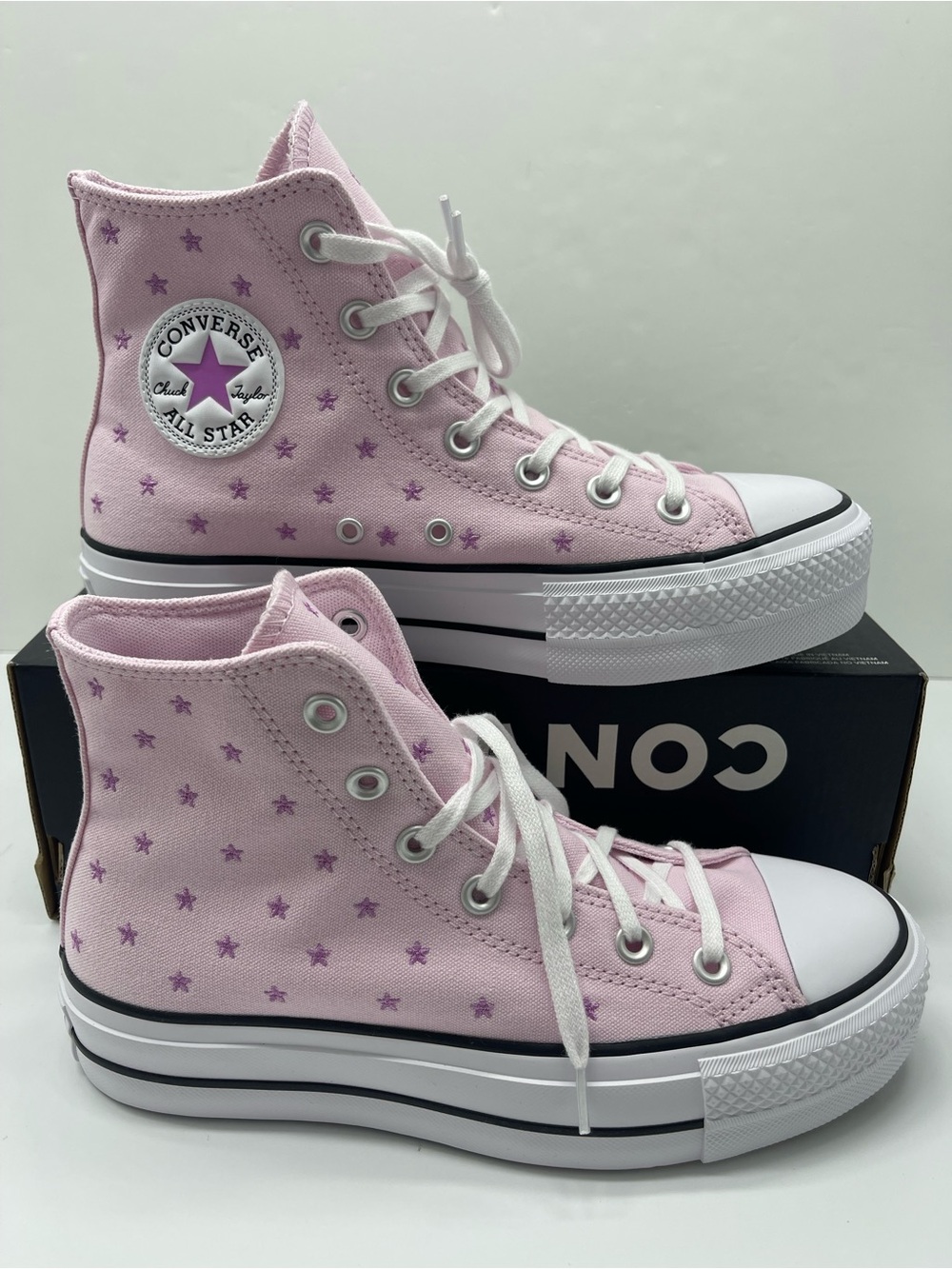 Converse WMNS A17791C CTAS LIFT HI NEW FOUND BLOOM Platform Sneakers